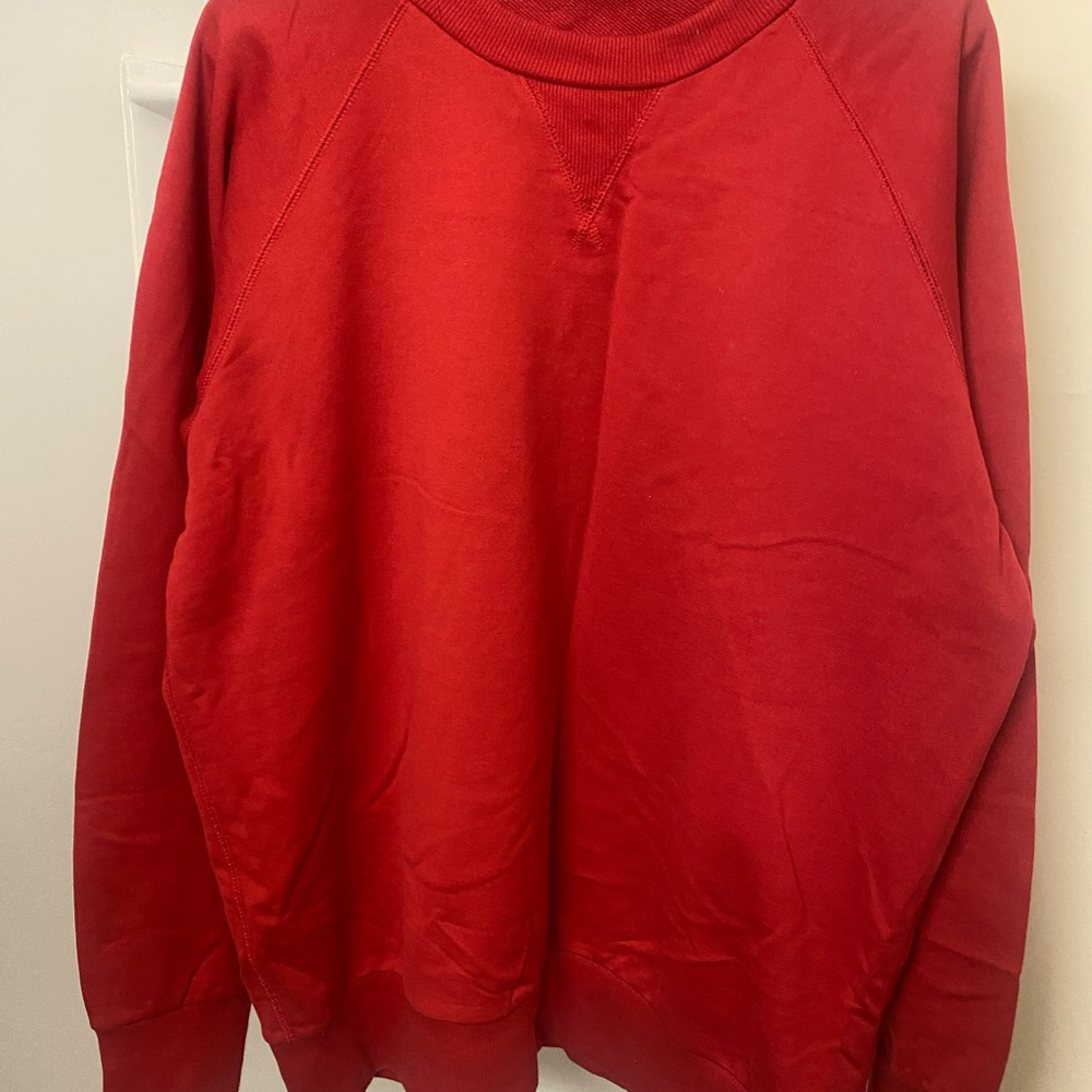 Y-3 Red Sweater big logo back